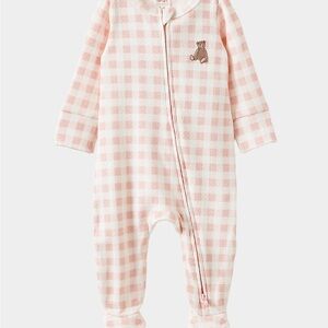 Baby organic checkered set 😍😍